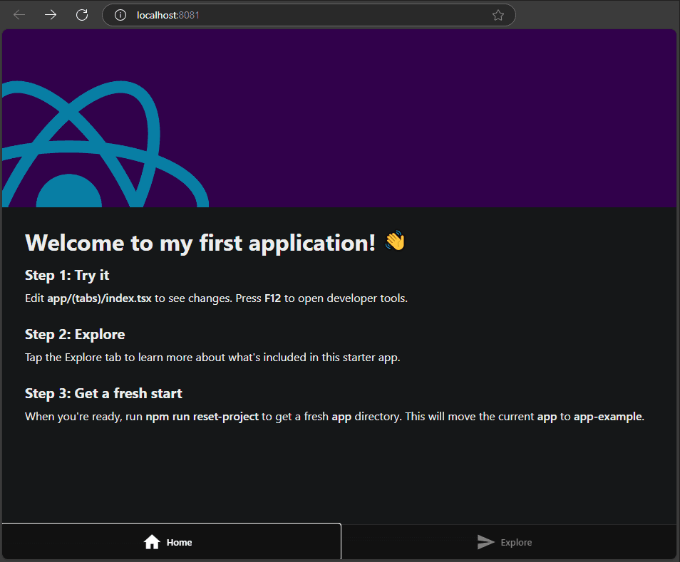 edited website